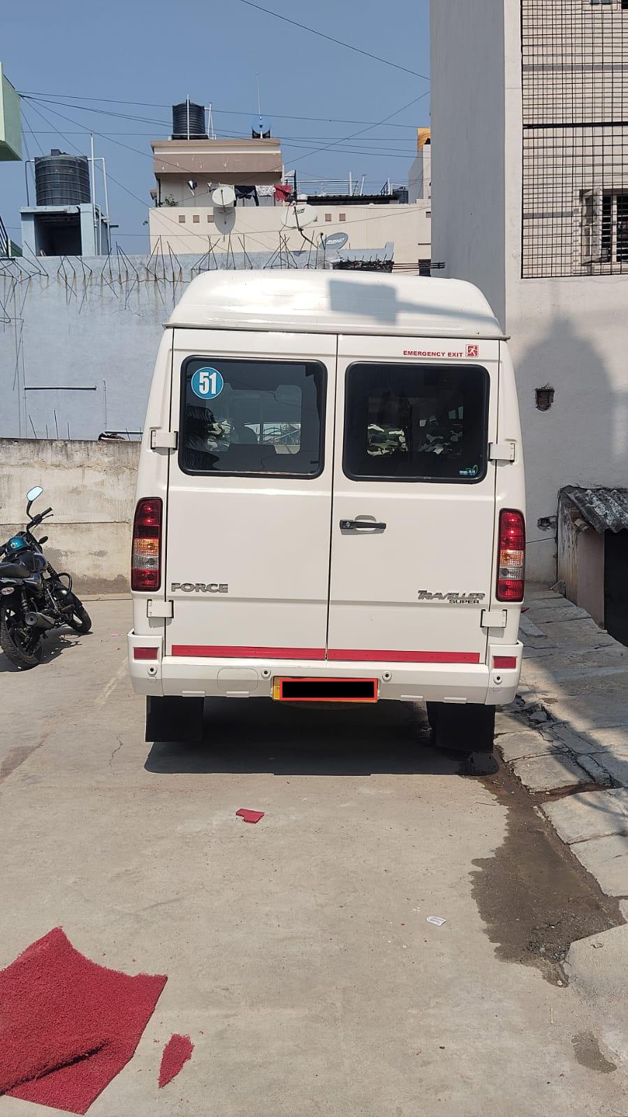 Tempo Traveller 12 Seater for hire in Bangalore — view 5